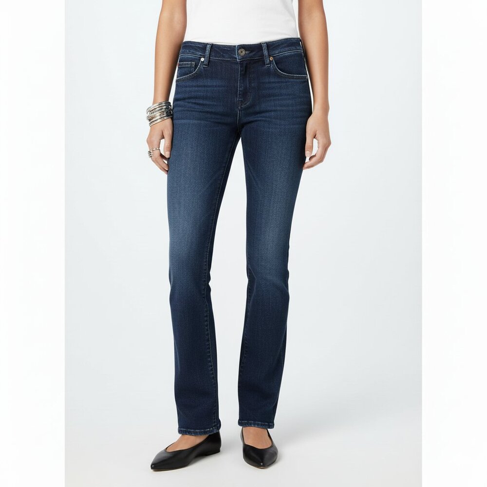 HUDSON Straight Leg Jeans 30 Dark Wash Premium Denim